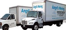 Two moving truck sizes